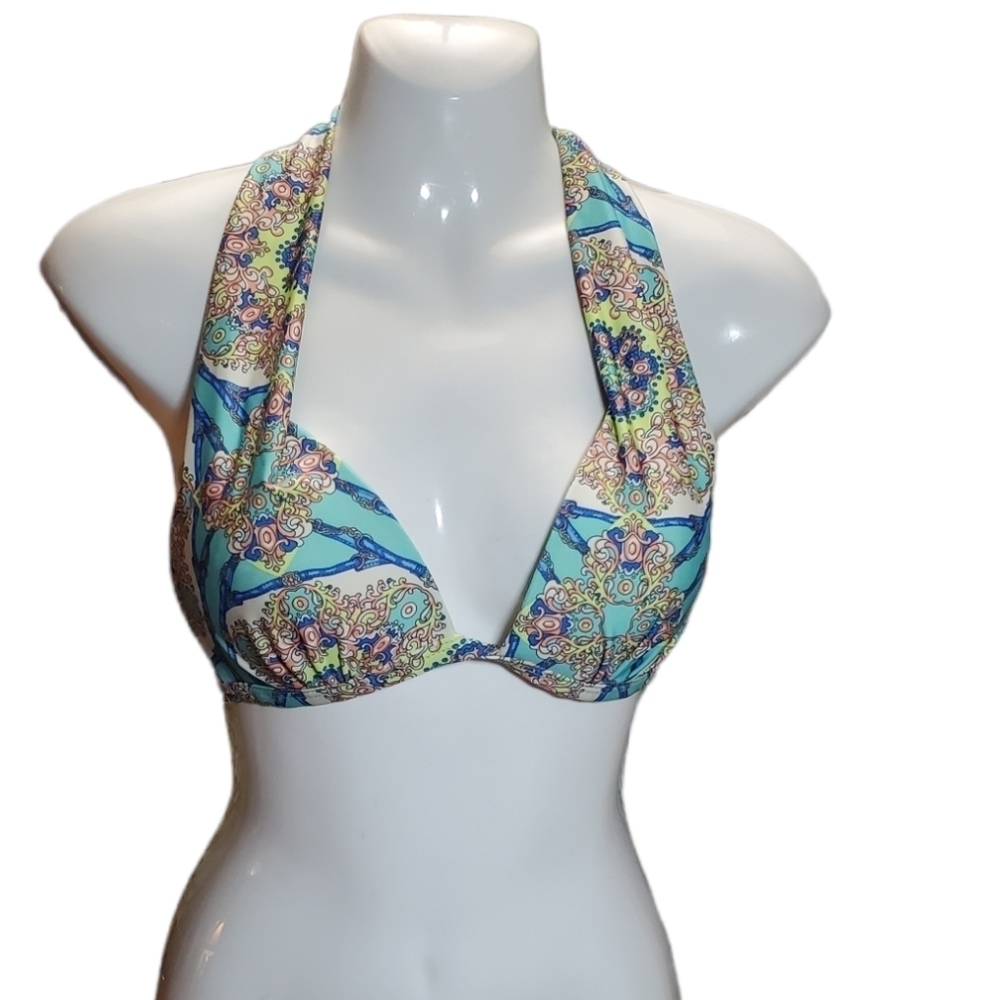 GIANNI BINI boho bikini top M
